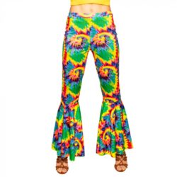 Flarebroek Hippie - maat M (stretch)