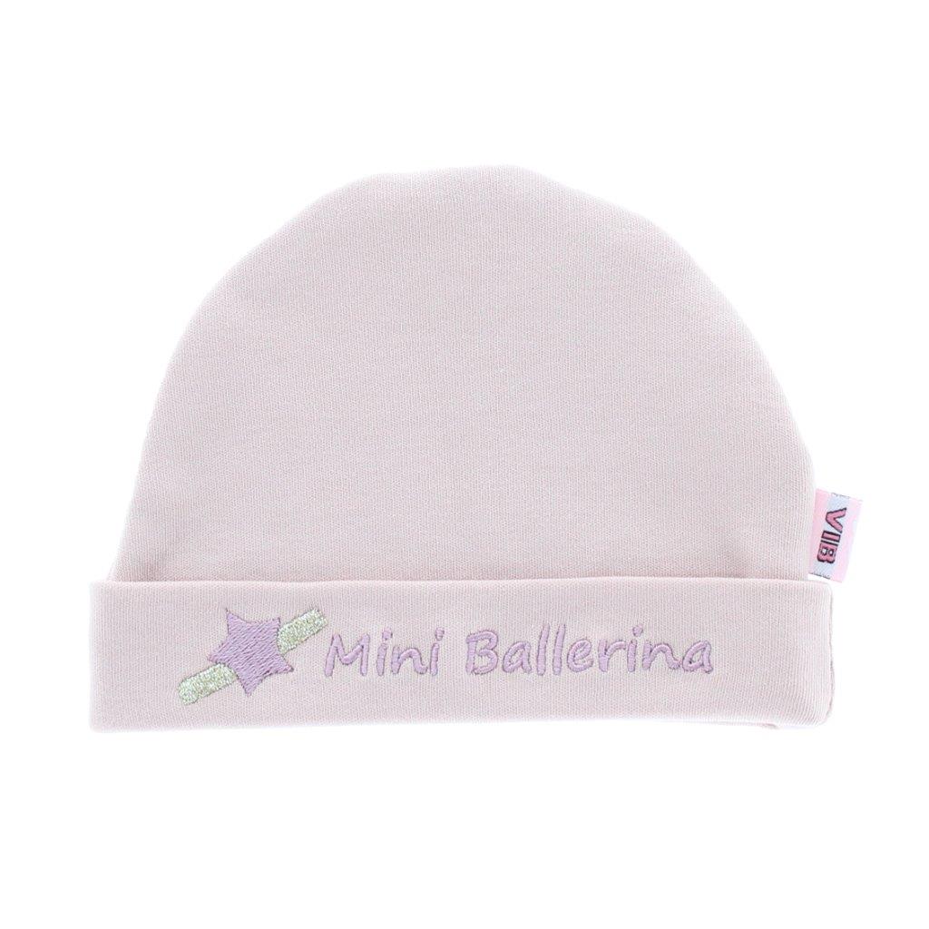 Muts 'Mini Ballerina' rose smoke (0-3 m) - 1 stuks Muts 'Mini Ballerina' rose smoke (0-3 m) - 1 stuks