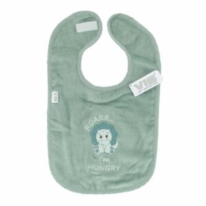 Slabber 'ROARR… I'm HUNGRY' mosgroen - 1 stuks