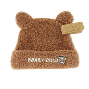 Muts rond - 3-6 m - Teddy Chocolate 'BEARY COLD'