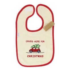 'Driving home for CHRISTMAS' beige-rood - 1 stuks