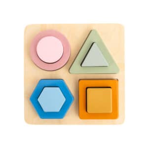 VIB® vormenspel - 18 cm x 18 cm x 4 cm - 1 stuks