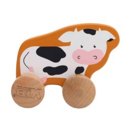 VIB® koe op wielen - 11 cm x 6 cm x 10 cm - 1 stuks VIB® koe op wielen - 11 cm x 6 cm x 10 cm - 1 stuks