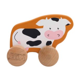 VIB® koe op wielen - 11 cm x 6 cm x 10 cm - 1 stuks VIB® koe op wielen - 11 cm x 6 cm x 10 cm - 1 stuks