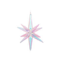 Folieballon Sterren 3D iriserend 70 cm