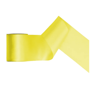 Geel Satijn Lint 100 mm/ 25 m Geel Satijn Lint 100 mm/ 25 m
