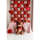 Papieren honeycomb harten - 3 stuks - sfeerfoto