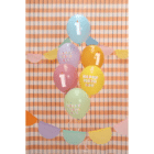 Latex ballonnen 'Happy Birthday - 1' - pastelkleuren - sfeerfoto Latex ballonnen 'Happy Birthday - 1' - pastelkleuren - sfeerfoto