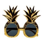 Partybril ananas goud Partybril ananas goud