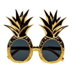 Partybril ananas goud
