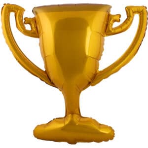 Folieballon kampioensbeker - 85 x 77 cm - 1 stuks
