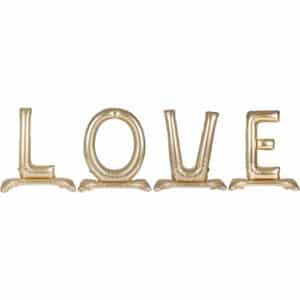 Set staande folieballonnen LOVE - 86 cm