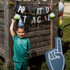 Letterslinger set - fantastic football - 1,5 meter Letterslinger set - fantastic football - 1,5 meter