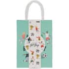 Geschenktasjes - fantastic football - 20 x 27 cm - 6 stuks
