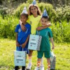 Geschenktasjes - fantastic football - 20 x 27 cm - 6 stuks