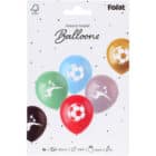 Latexballonnen - fantastic football - 33 cm - 6 stuks Latexballonnen - fantastic football - 33 cm - 6 stuks