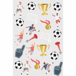 Nep tattoos - fantastic football - 25 stuks