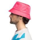 Bucket hat Rave neonroze - UV blacklight - hoofdomtrek 58 cm - 1 stuks Bucket hat Rave neonroze - UV blacklight - hoofdomtrek 58 cm - 1 stuks