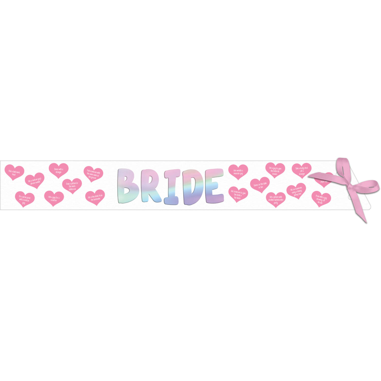 Sjerp en stickers - I said yes - she said yaasss - wit - 1,5 m - 1 stuks