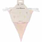 Vlaggenlijn dreamy pastels - polyester/katoen - 6 m - 1 stuks Vlaggenlijn dreamy pastels - polyester/katoen - 6 m - 1 stuks