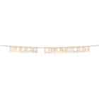 Houten letterslinger dreamy pastels - Happy Birthday - 4 m - 1 stuks Houten letterslinger dreamy pastels - Happy Birthday - 4 m - 1 stuks