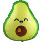 Folieballon avocado - 52 x 60 cm - 1 stuks Folieballon avocado - 52 x 60 cm - 1 stuks