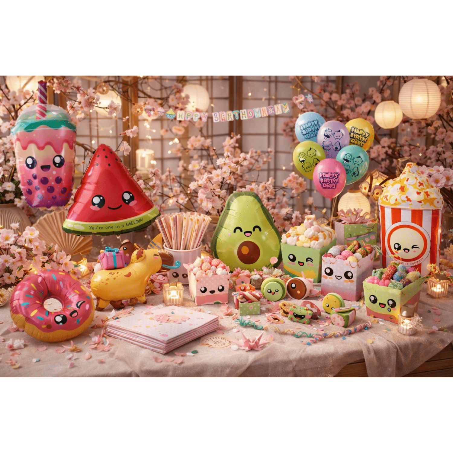 Folieballon avocado - 52 x 60 cm - 1 stuks