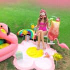 Folieballon cocktail flamingo 50 x 104 cm - 1 stuks Folieballon cocktail flamingo 50 x 104 cm - 1 stuks