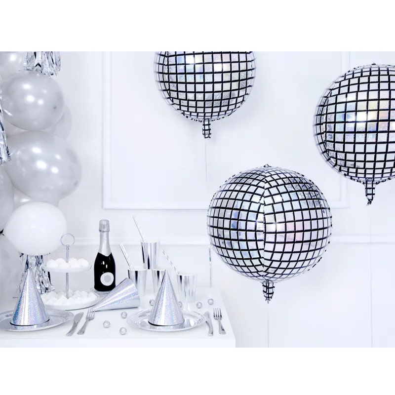 Folieballon rond Discobal Folieballon rond Discobal
