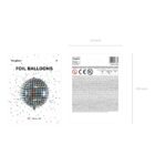 Folieballon rond Discobal
