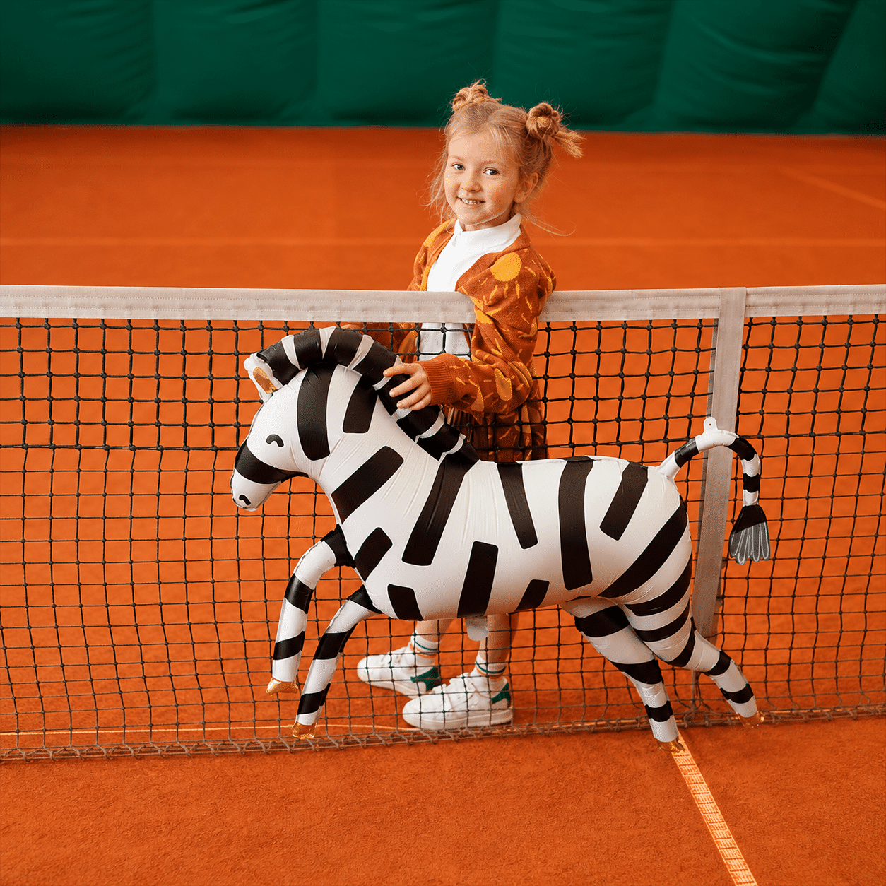 Folieballon zebra 100 x 82 cm - 1 stuks Folieballon zebra 100 x 82 cm - 1 stuks
