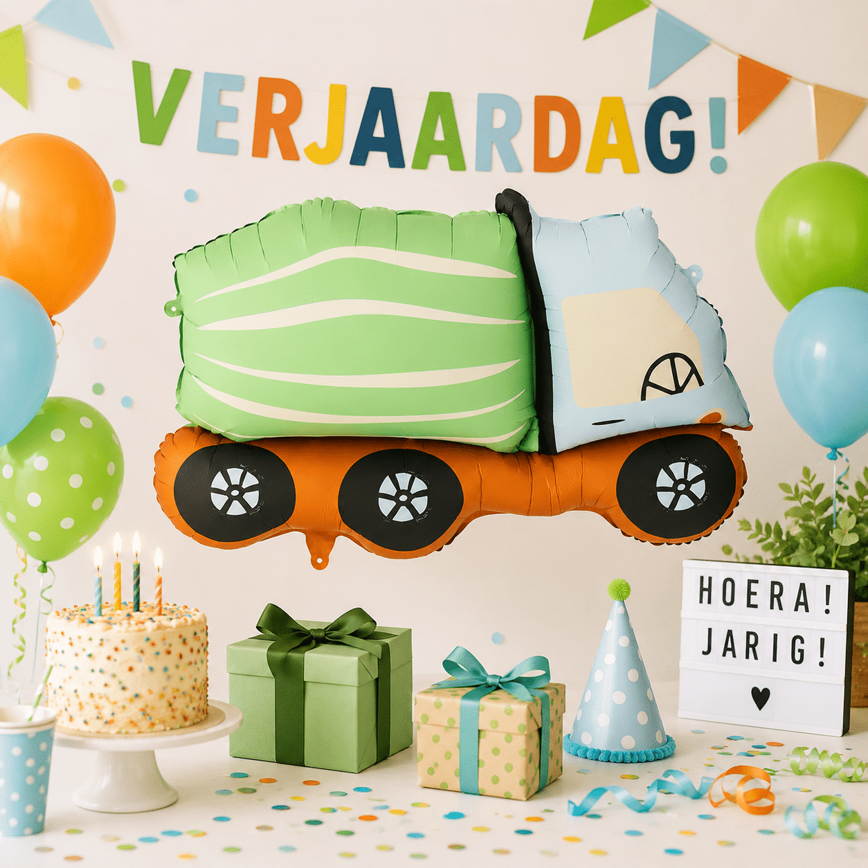 Folieballon vrachtwagen construction 87 x 69 cm - 1 stuks (kopie) Folieballon vrachtwagen construction 87 x 69 cm - 1 stuks (kopie)