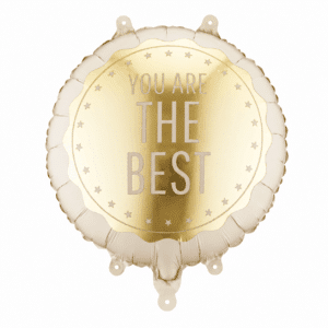 Folieballon you are the best 35 x 35 cm - 1 stuks