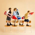 Folieballon krijtje rood 23 x 104 cm - 1 stuks Folieballon krijtje rood 23 x 104 cm - 1 stuks