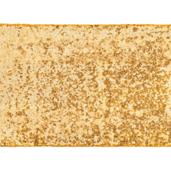 Sequin tafelloper goud - 30 cm x 500 cm