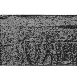 Sequin tafelloper zwart - 30 cm x 500 cm