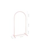 Backdrop frame mini boog – 80 cm x 150 cm - dusty pink Backdrop frame mini boog – 80 cm x 150 cm - dusty pink