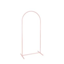Backdrop frame midi boog – 80 cm x 180 cm - dusty pink (alleen afhalen) Backdrop frame midi boog – 80 cm x 180 cm - dusty pink (alleen afhalen)
