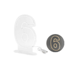 Neon LED cijfer "6" - 50 cm - 1 stuks Neon LED cijfer "6" - 50 cm - 1 stuks