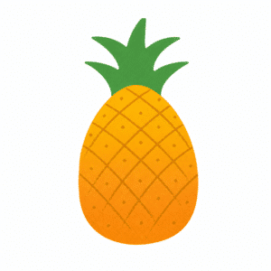 Servetten ananas 20 stuks - 2 lagen
