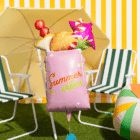 Folieballon cocktail roze 47 x 79 cm - 1 stuks Folieballon cocktail roze 47 x 79 cm - 1 stuks