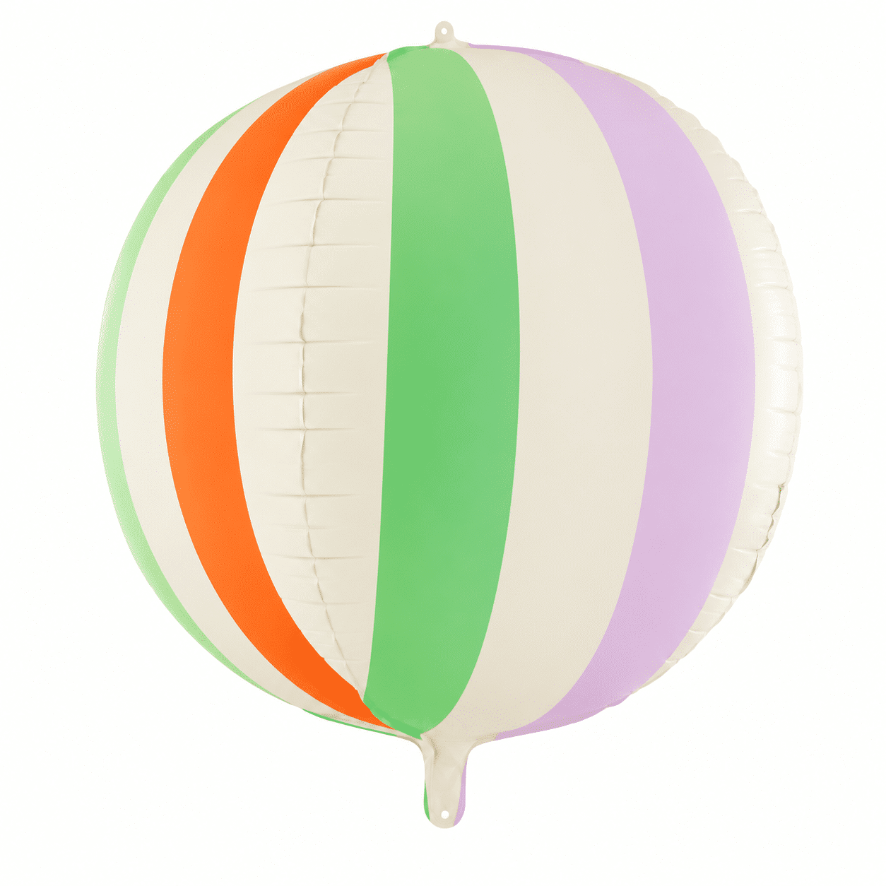 Folieballon Strandbal strepen mix 75 cm - 1 stuks Folieballon Strandbal strepen mix 75 cm - 1 stuks