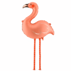 Folieballon flamingo coral 65 x 67 cm Folieballon flamingo coral 65 x 67 cm