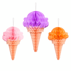 Honeycomb ijsjes circa 20-30 cm 3 stuks Honeycomb ijsjes circa 20-30 cm 3 stuks