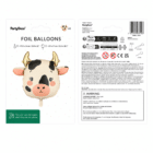 Folieballon koe 57 x 47 cm - 1 stuks Folieballon koe 57 x 47 cm - 1 stuks