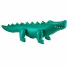Staande folieballon krokodil 126 x 36 cm - 1 stuks Staande folieballon krokodil 126 x 36 cm - 1 stuks