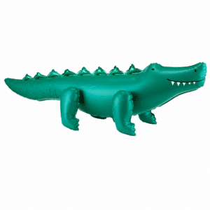 Staande folieballon krokodil 126 x 36 cm - 1 stuks