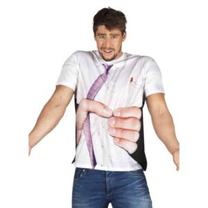 Fotorealistisch shirt Squeeze Me maat XL Fotorealistisch shirt Squeeze Me maat XL