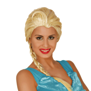 Pruik Ice Princess blond