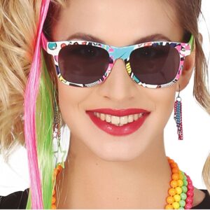 Bril Multi kleur '80s Bril Multi kleur '80s